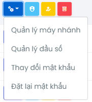 Giao diện phần mềm quản lý Tổng đài ảo Buss Call